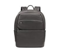 DUDU Zaino in Pelle da Viaggio Unisexe per Uomo e Donna - Zaino Elegant e Resistente per Tablette, Escursioni e Lavoro - Spallacci Regolabili e Design Ergonomico Anthracite, anthracite, 30,00