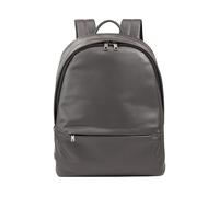 DUDU Zaino in Pelle Uomo Donna Porta PC 15L - Élégant Zaino da Viaggio e Lavoro Con Tasca Imbottita per Laptop (fino 13"), Spallacci Regolabili e Design Compatto Anthracite, anthracite, 30,00