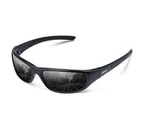 Duduma Lunettes de Soleil Polarisées Sports pour Ski Conduite Golf Course Cyclisme Conception du Cadre Tr8116 Super Léger pour Hommes et Femmes