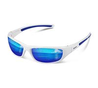 Duduma Lunettes de Soleil Polarisées Sports pour Ski Conduite Golf Course Cyclisme Conception du Cadre Tr8116 Super Léger pour Hommes et Femmes