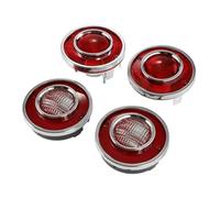 DUDUYANG Feux Arrière Kit Feux Arrière Recul 4 Pièces Pour Chevrolet Pour Corvette Pour C3 5.7L 1975-1979 Lentille Rouge (sans Ampoule)