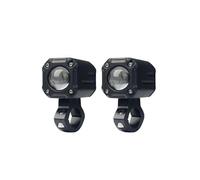 DUDUYANG Moto Phare Projecteur LED 60 W Moto Phare Auxiliaire Feu Antibrouillard Blanc 6000 K Jaune 3000 K Route Croisement(Only 2piece Light B)