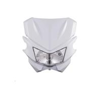 DUDUYANG Phare Moto Phare Avant De Moto Tout-terrain 12 V H4 35 W Pour KLX 110 125 150 230 250 300 450R CRF WRF(White A)