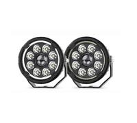DUDUYANG Projecteur LED Pour Moto ADV GS Feux Antibrouillard Auxiliaires Feux Travail Feux Route Phares Pour Moto(D040 Bracket)