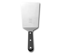 DUE BUOI Dimensions de la lame de la spatule large : 10,2 x 15,5 cm. Idéal pour les hamburgers, les barbecues, les barbecues, les pâtisseries. Antiadhésif durable. Approuvé ICQ.