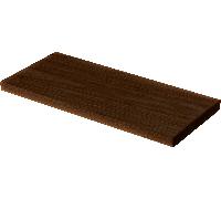 DUE CIGNI 7x2 PLANCHE À DÉCOUPER LISSE EN NOYER PETITE 400x200x23 mm 2C T3015/N