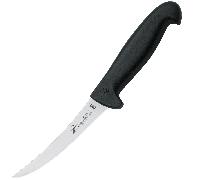 DUE CIGNI COUTEAU À DÉSOSSER SEMI-FLEXIBLE MANCHE NYLON NOIR ACIER NITROGÈNE 2C 414/13 N