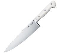 DUE CIGNI COUTEAU DE CUISINE FIXE LAME FORGÉE SÉRIE FLORENCE MANCHE BLANC 2C 667/20 W