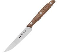 DUE CIGNI LINEA 1896 ENSEMBLE DE COUTEAUX À STEAK 6 PCS MANCHE EN NOYER -INOX 4116 2C 1003 NO ENSEMB