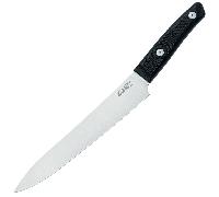 Due Cigni Slicing knife, 22 cm blade, stainless steel 4116, black G10 2C 2107 G10