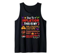 Due to Inflation This is My Halloween Costume Thanksgiving Débardeur