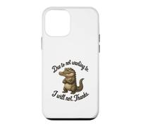 Due to Not Wanting to I Will Not Funny Gator Coque pour iPhone 12 Mini