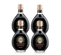 Due Vittorie Vinaigre balsamique d'or importé d'Italie Balsamique 250ml (pack de 4)