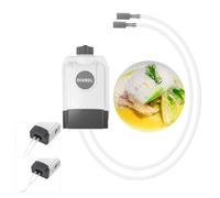 DUEBEL Kit de mousse pour cuisine de gastronomie moléculaire, kit générateur de mousse de gastronomie moléculaire, kit de fabrication de mousse efficace pour les aliments, outil de cuisine créatif de