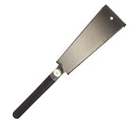 DUEBEL Ryoba Saw Scie à Main Japonaise à Double Tranchant - Tronçonneuse Interchangeable Avec Lame Flexible pour le Travail du Bois, Orange