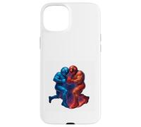 Duel Entre astronautes cosmiques et Power Clash Coque pour iPhone 15 Plus