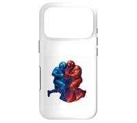 Duel Entre astronautes cosmiques et Power Clash Coque pour iPhone 17 Pro