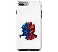 Duel Entre astronautes cosmiques et Power Clash Coque pour iPhone 7 Plus/8 Plus