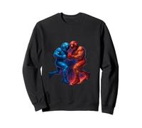 Duel Entre astronautes cosmiques et Power Clash Sweatshirt