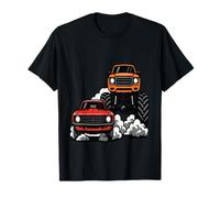 Duel Entre Muscle Car et Monster Truck T-Shirt