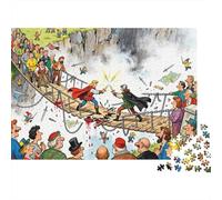 Duel épique de Bataille Pont Puzzle en Bois Imperméable DIY Puzzles De 1000 Pièces pour Adultes Coloré De Décoration pour La Maison