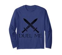 Duel Me Sword Fighting Medieval Knight European Funny Manche Longue