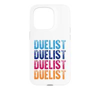 Duelliste - Coloré Coque pour iPhone 15 Pro