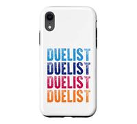 Duelliste - Coloré Coque pour iPhone XR