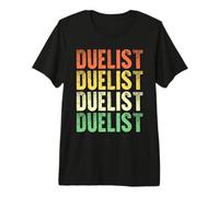 Duelliste - Coloré T-Shirt Haut de Gamme