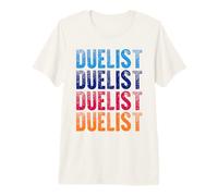 Duelliste - Coloré T-Shirt Haut de Gamme