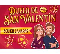 DUELO DE SAN VALENTÍN - ¿Quién ganará?: Libro de juegos y retos para parejas para un San Valentín especial | Idea de regalo de San Valentín para él o para ella