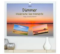 Dümmer, Malerische See-Momente (hochwertiger Premium Wandkalender 2026 DIN A2 quer), Kunstdruck in Hochglanz: Einzigartige Momente am Dümmer See