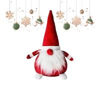 Duendes Navideños - Navideño De Peluche Sin Rostro, Decoración De Ventana Rudolph Con Sombrero, 1 Peluche De Gnomos Para Oficina Estante Dormitorio Mesa Entrada Repisas Árbol Coche Bandeja