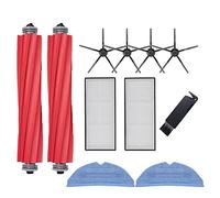 Duendhd 11 PCS Haute Qualité Hepa Filtres pour T7S T7Plus T7Splus S7 Essuie-glace Pièces