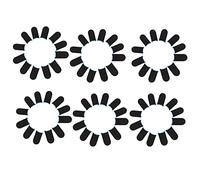 Duendhd 18 Broches pour les Jeux Mobiles PUBG Manches de Doigt D'éCran de Contact (72 PièCes SéRies)