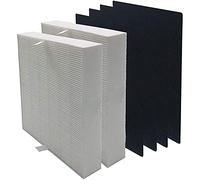Duendhd 2 filtres HEPA + 4 filtres à charbon pour purificateurs HPA100 et HPA090 HPA094 HPA100 HPA104 HPA105 HPA106