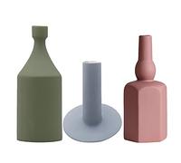 Duendhd 3 pièces nordique géométrique irrégulière vase Morandi fenêtre modèle chambre décoration ornements