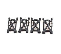 Duendhd 4 PièCes Avant Bras Oscillant Bras de Suspension Ensemble 0004 pour Wltoys 12428 12427 1/12 RC Voiture PièCes de Rechange Accessoires