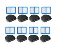 Duendhd 8 Sages Filtre Filtre Arrière Coton Pièces pour Aspirateur pour Pièces QX9-1-50IB ASKQX9