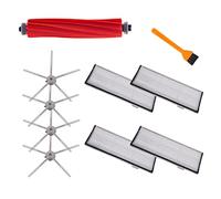 Duendhd Accessoires pour T7S Plus S7Max S7 Maxv S70 Roulettes Principales Brosse Filtre Hepa Côtés Brosse Aspirateur Pièces