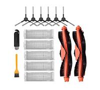 Duendhd Brosse latérale à roulettes - Filtre HEPA - Pièces pour aspirateur robot aspirateur STYJ02YM