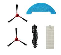 Duendhd Brosse Principale Filtres Brosse LatéRale Vadrouille Chiffon Aspirateur Accessoires de Remplacement pour 360 C50 Robot Aspirateur