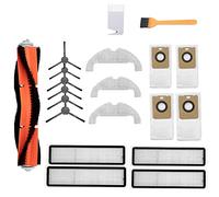 Duendhd Brosse principale latérale pour aspirateur Dream BOT Z10 Pro L10 Plus - Filtre à poussière - Accessoires de rechange