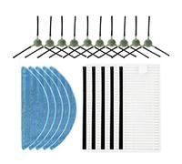 Duendhd Chiffon de lavable pour robot T700 M200 M201 M501 M520 aspirateur aspirateur aspirateur Hepa filtre chiffons côtés brosse pièces