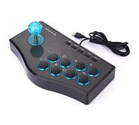 Duendhd ContrôLeur de Filaire Rocker Usb Joystick Usbf Bâton Convient pour Ordinateur Pc Manette de la Console de