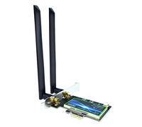 Duendhd Double Bande 2.4G/5Ghz pour 7265AC PCI-E 802.11AC 867Mbps WiFi Bluetooth 4.0 Carte PCIE Adaptateur PC sans