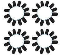 Duendhd Fibre de à 18 Broches pour les Jeux Mobiles PUBG Manches de Doigt D'éCran de Contact (48 PièCes SéRies)