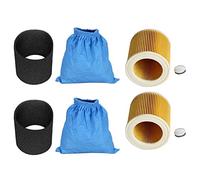 Duendhd Filtre textile - Filtre en mousse humide et sèche - Filtre HEPA pour aspirateur MV1 WD1 WD2 WD3