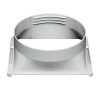 Duendhd Interface de Tuyau D'Échappement de Climatiseur, Connecteur de Raccord de Corps de Climatiseur Mobile à Portable, Carré 15 Cm