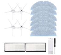 Duendhd Kit d'accessoires pour robot S7 T7 T7S T7 Plus T7S Plus T7S Plus Aspirateur Pièce Filtre Hepa Côtés Brosse Serpillère Chiffon